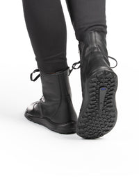 Paljasjalkakengät - Gale-talvikengät, musta nahka