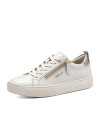 Sneakers - cream leather