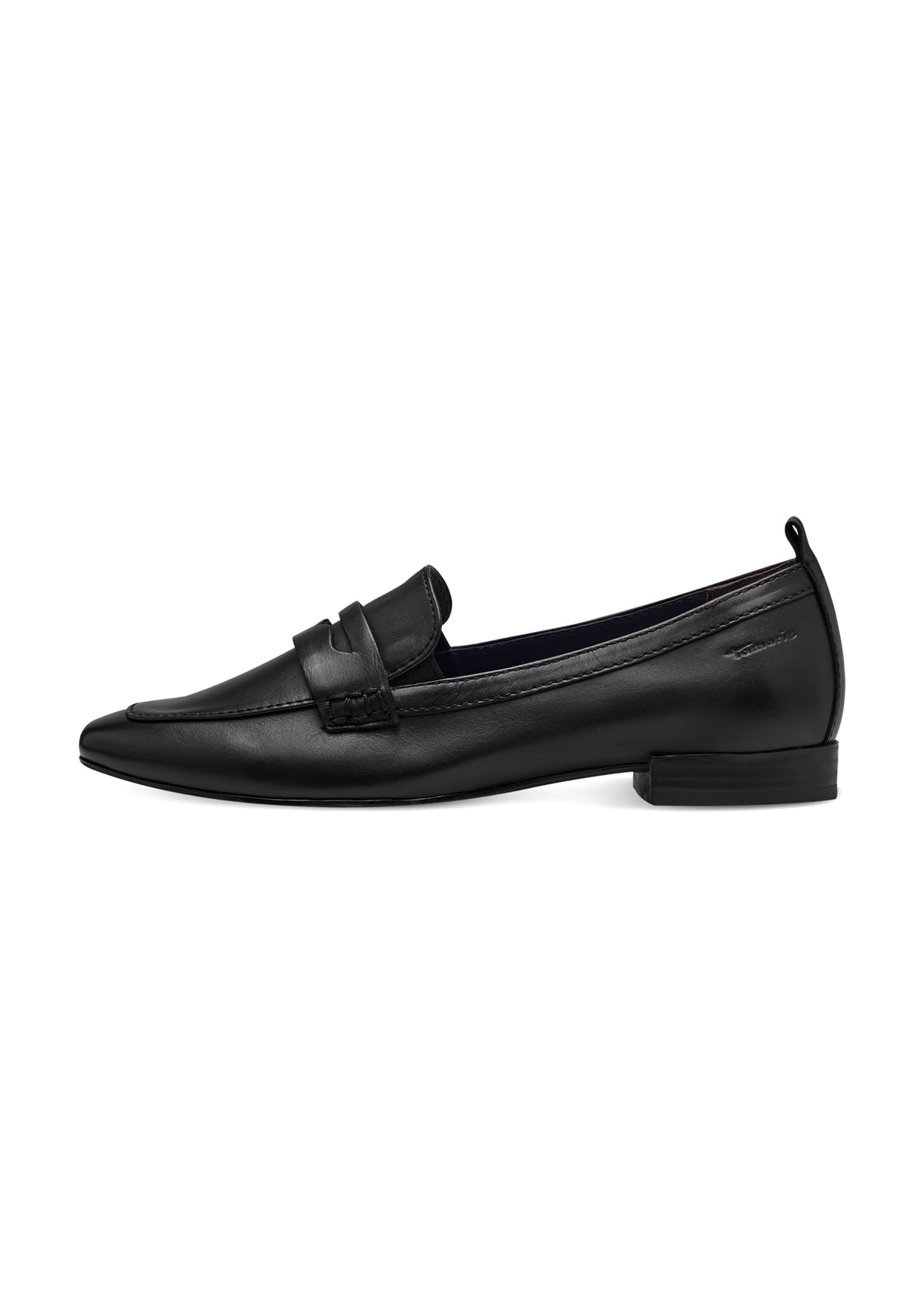 Loafers - black leather