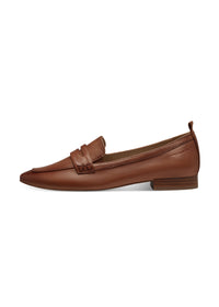 Loafers - nut brown leather
