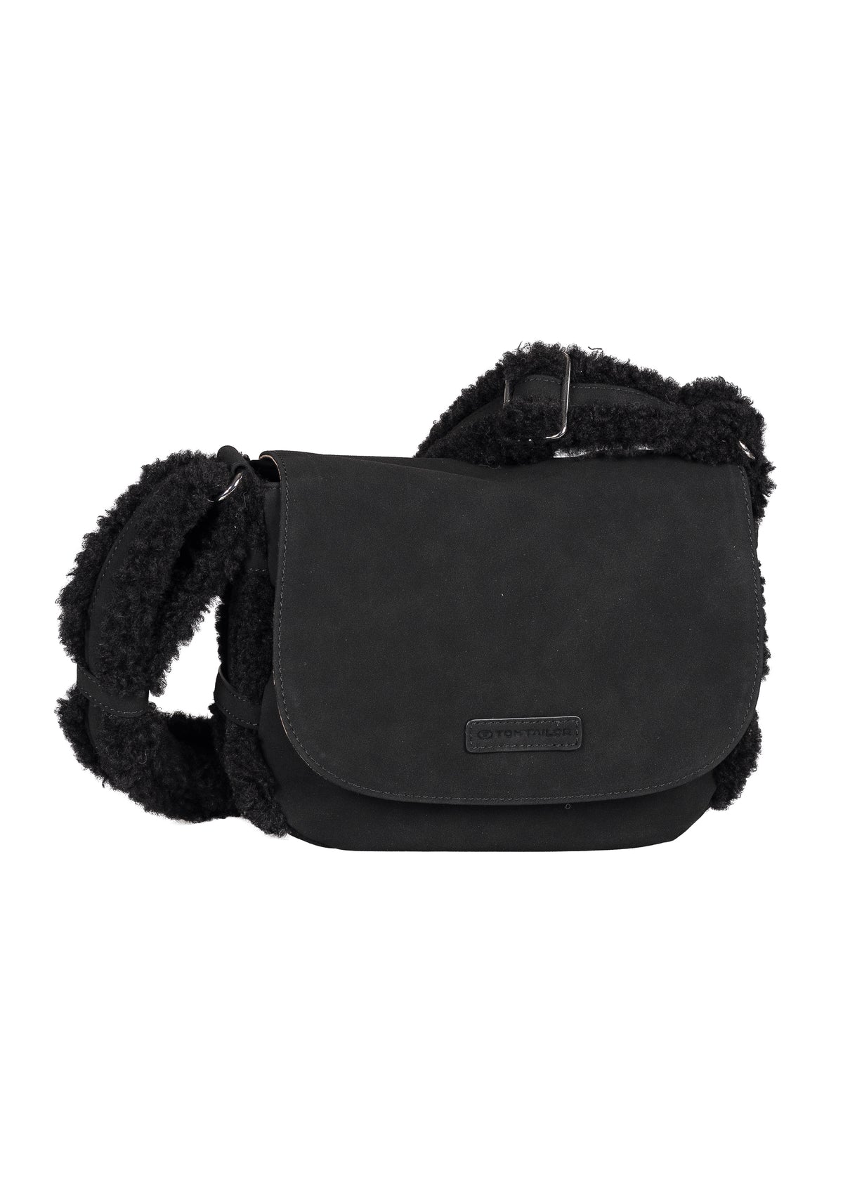 Naisten olkalaukku - musta, Neela Saddle Bag