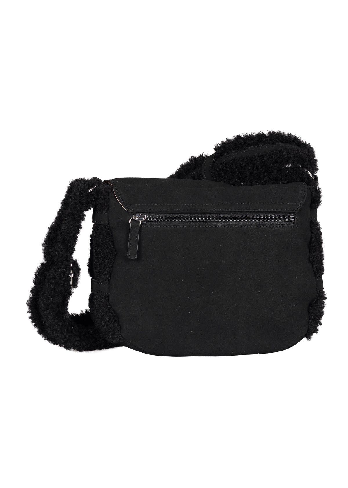 Naisten olkalaukku - musta, Neela Saddle Bag