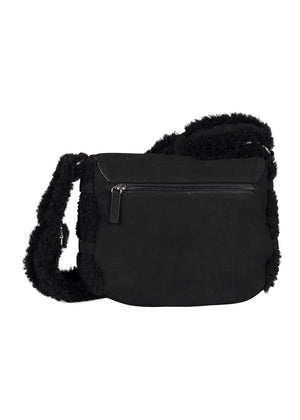 Naisten olkalaukku - musta, Neela Saddle Bag