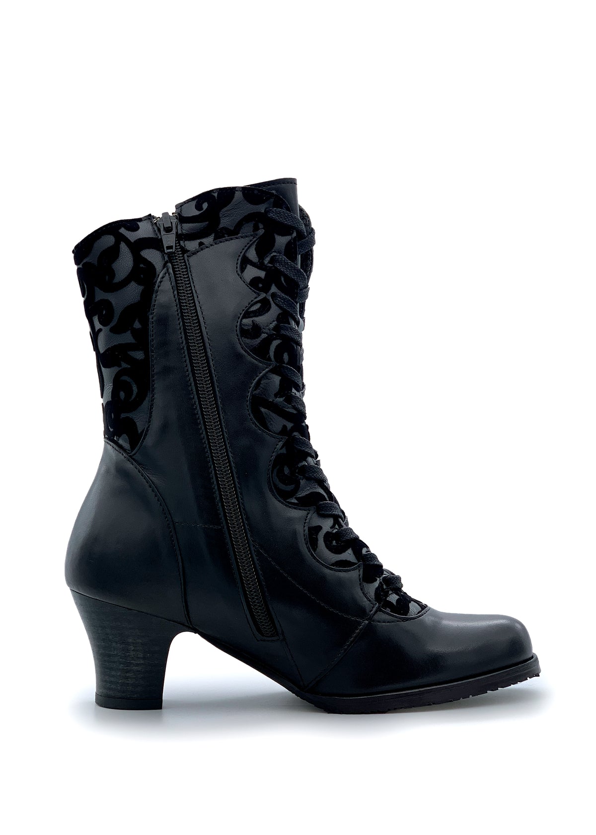 Heeled boots - Fanni, black