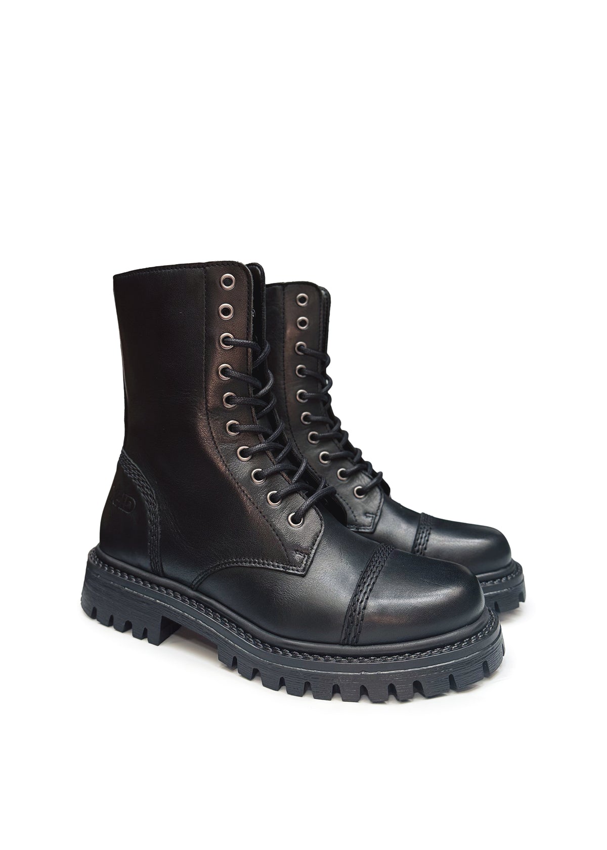 Ankle boots - black leather