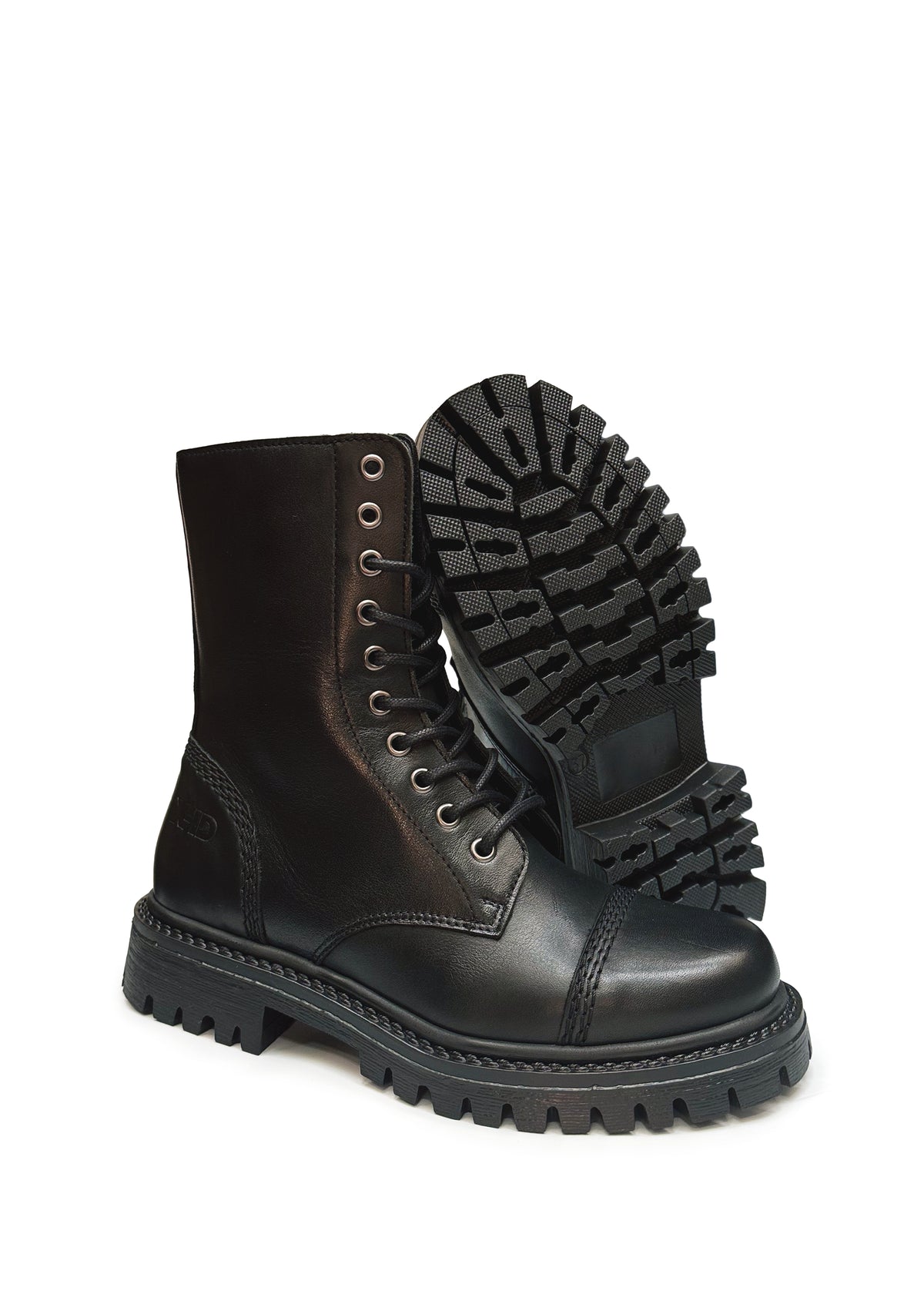 Ankle boots - black leather