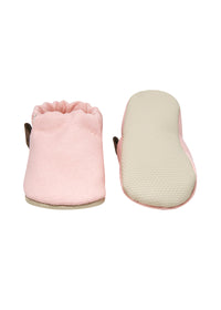 Children's slippers - pink fabric