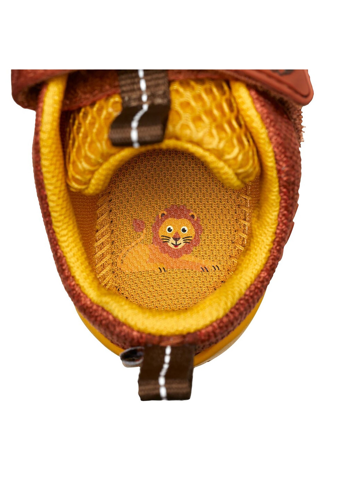 Lasten paljasjalkatennarit - Knit Happy, Lion