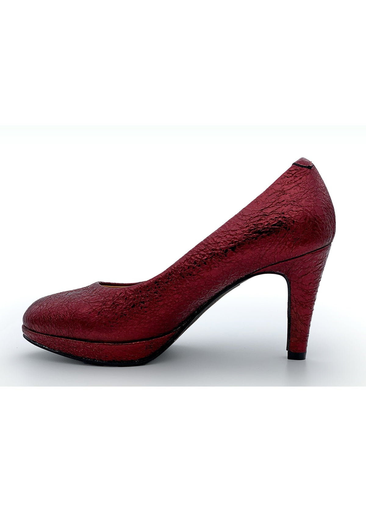High heels - dark red