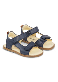 Children's sandals - Sigurd, dark blue, Bundgaard Zero Heel
