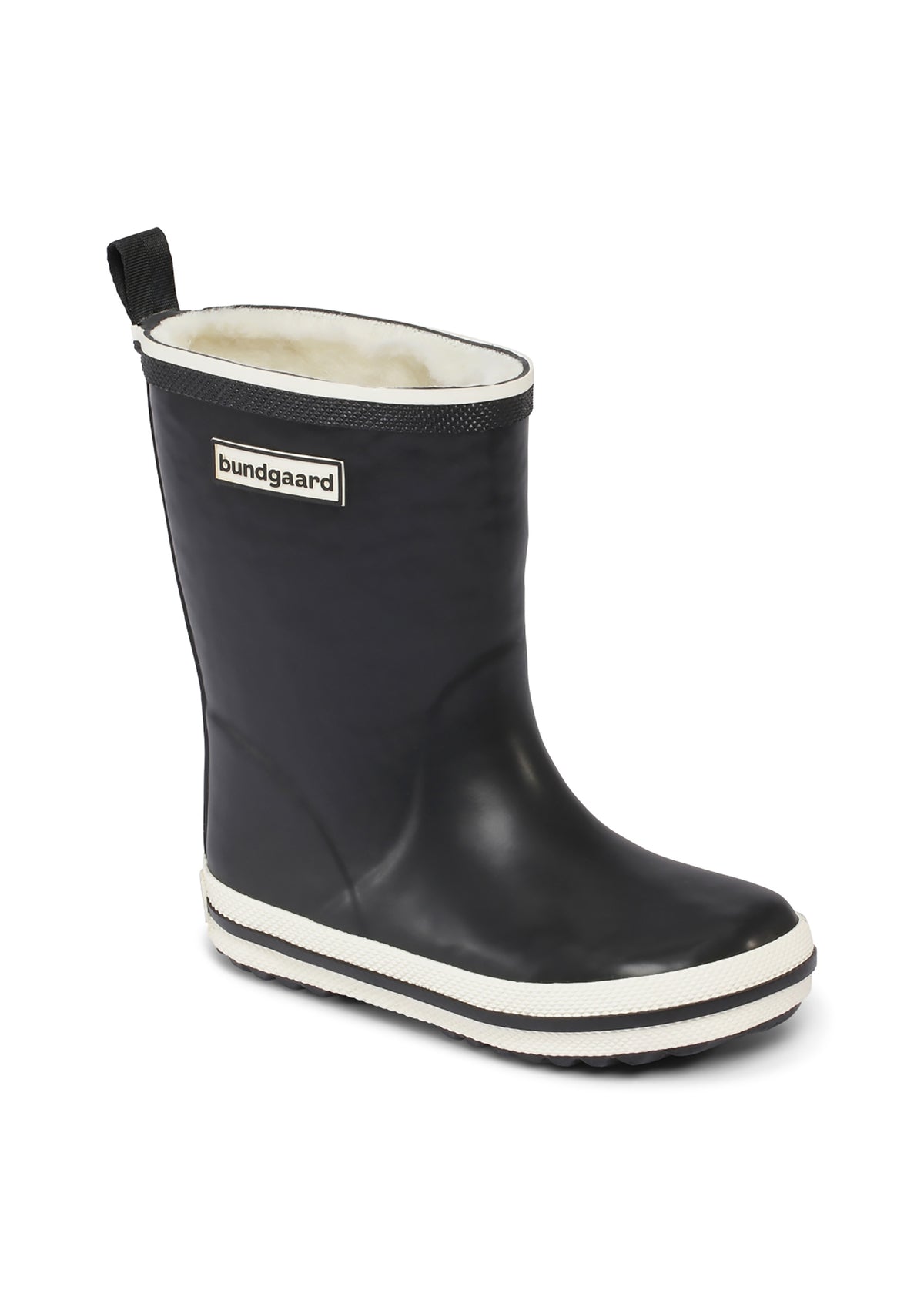 Rubber boots with a warm lining - black, Charly High Warm