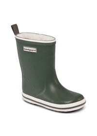 Rubber boots with a warm lining - green, Charly High Warm