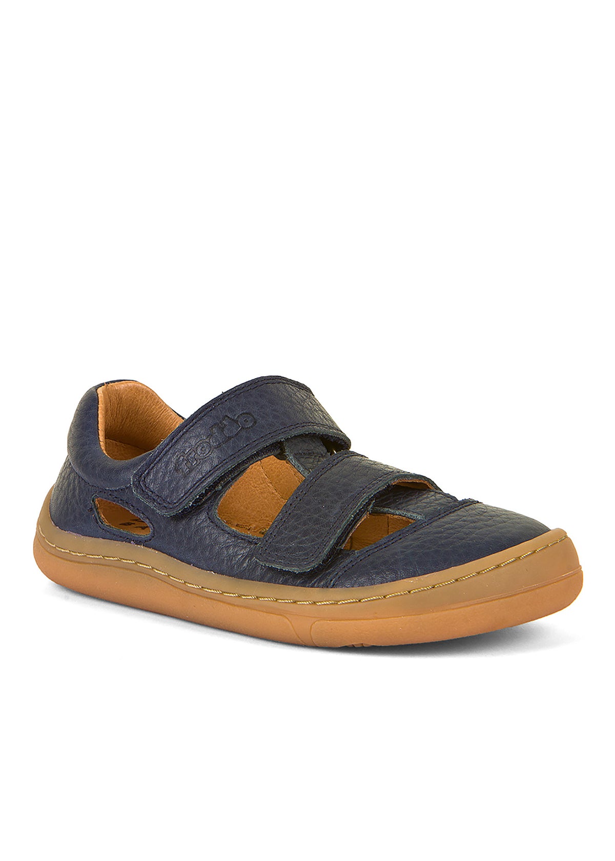 Children's barefoot sandals - dark blue