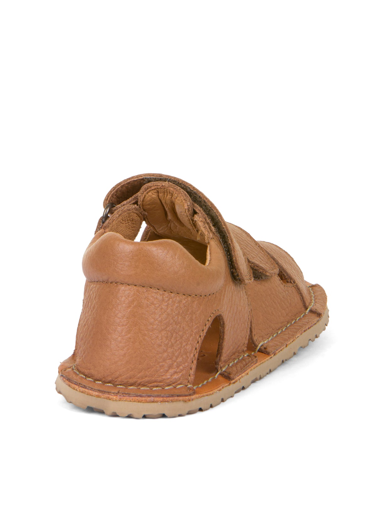 Children's barefoot sandals, Flexy Avi - cognac brown