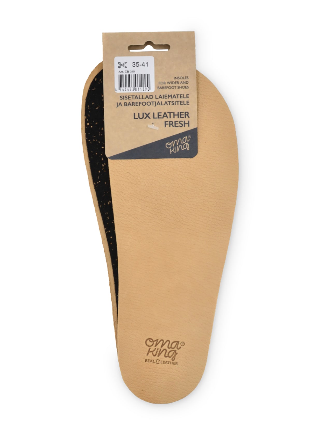 Lux Leather Fresh - innersulor i läder