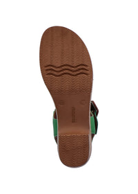 Sandaalit tolppakorolla - vihreä