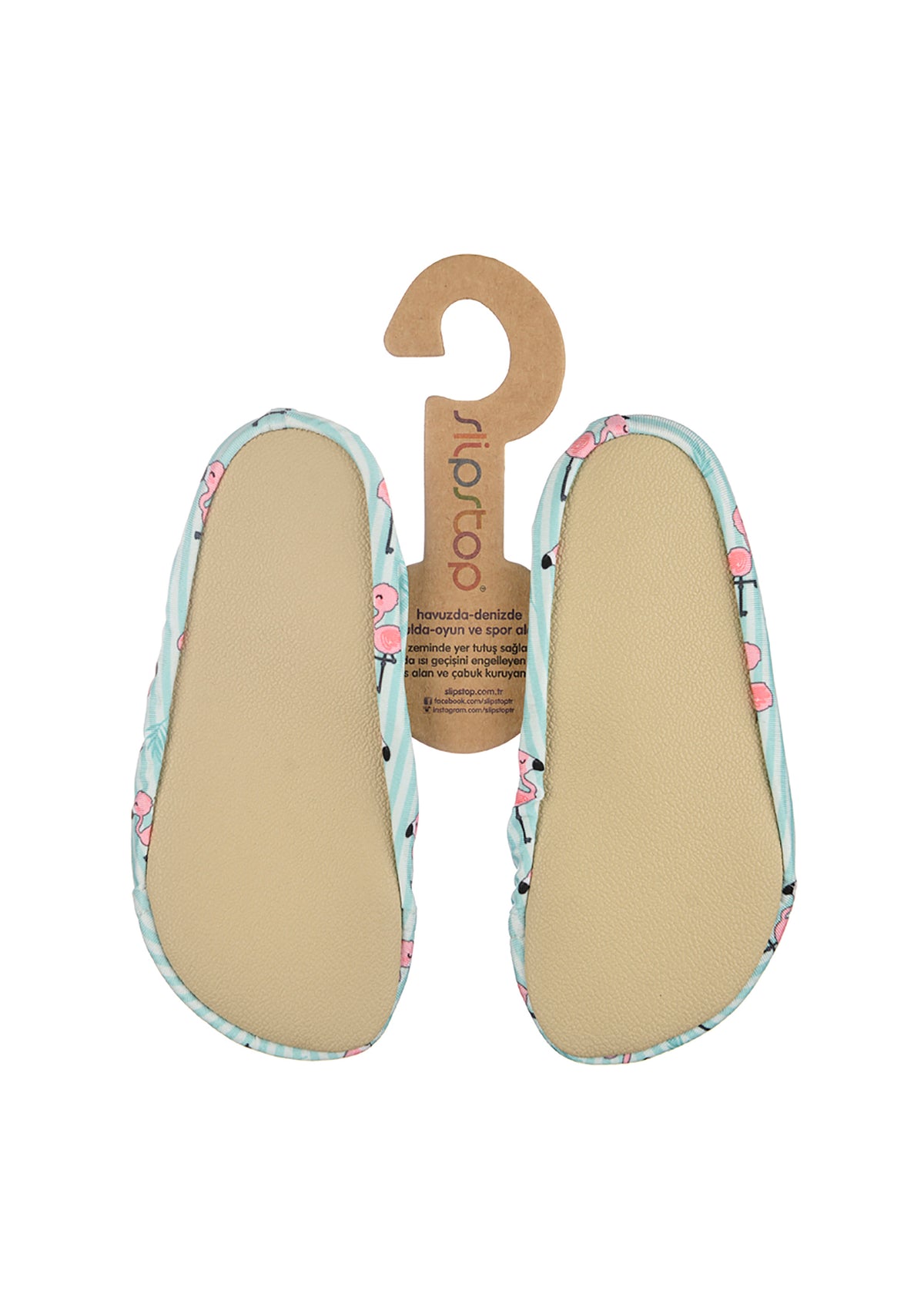 Children's slippers - Dilly, Flamingo