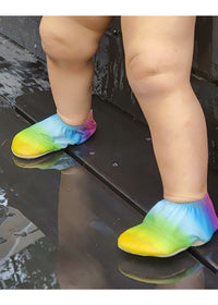 Lasten tossut - Rainbow, sateenkaarikuvio liukuväreillä